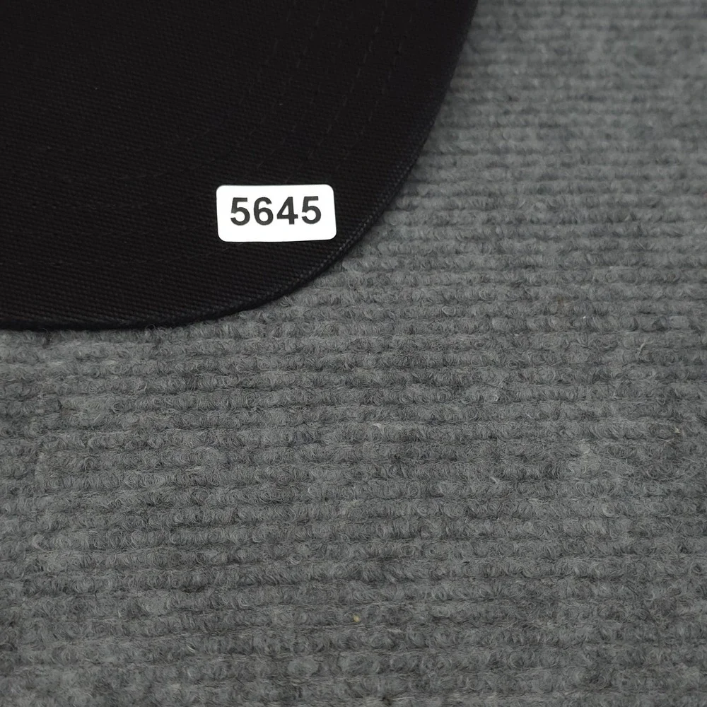 Carhartt Hat Cap‎ Strap Back Mens Black Canvas Leather Patch Workwear One Size